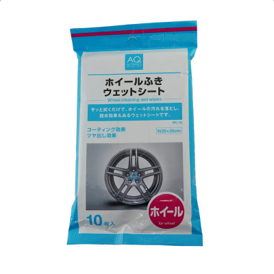 AQ. ホイールふきウェットシート 10枚 WC-16