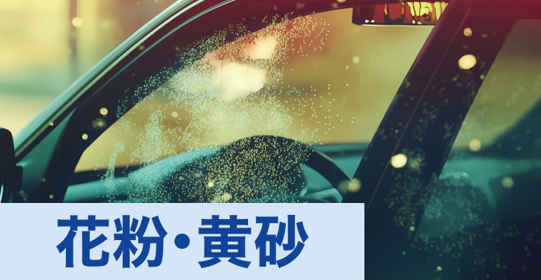 花粉・黄砂ケア
