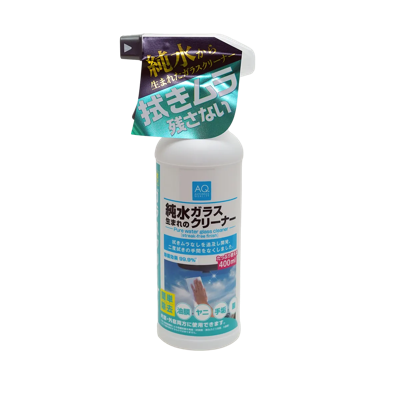 AQ. 純水クリアガラスクリーナー 400ml