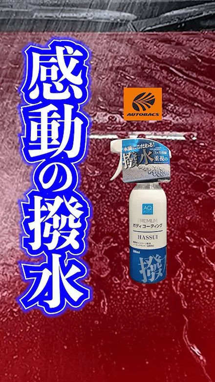 AQ. プレミアムボディコーティング 撥水タイプ 300ml