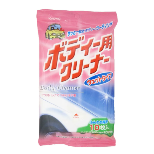 Kyowa ボディー用クリーナー ウェットタイプ10枚入