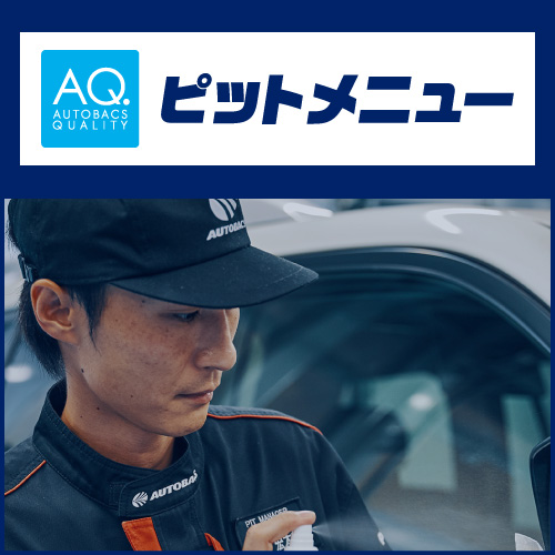 車に関するお悩み、1,100円（税込）で解決！AQ.ピットメニュー