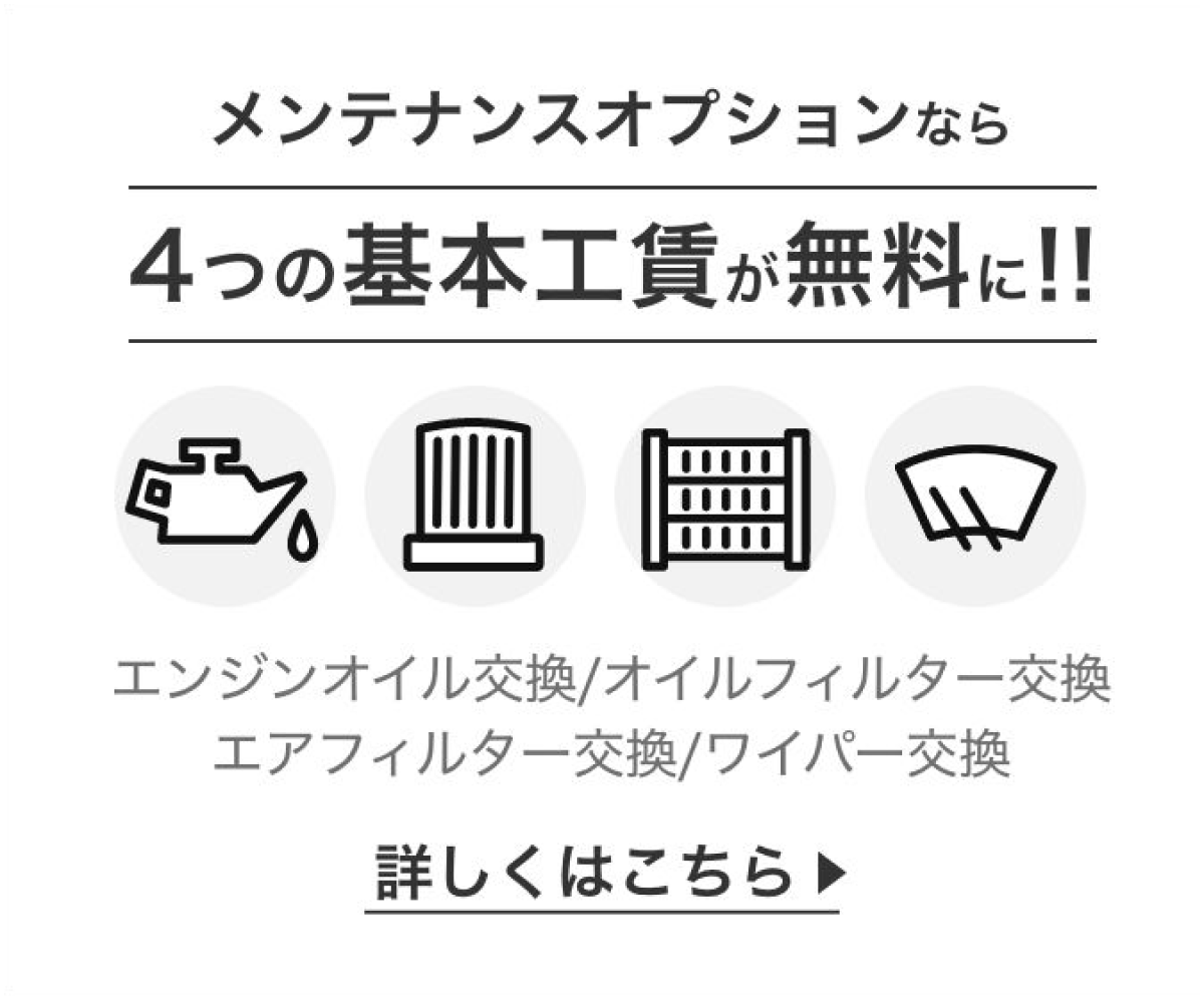 詳しくはこちらをチェック！ メンテナンスオプションについて