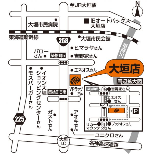 店舗略地図