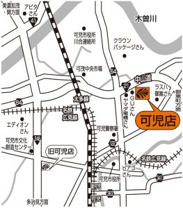 店舗略地図
