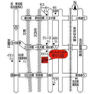 店舗略地図