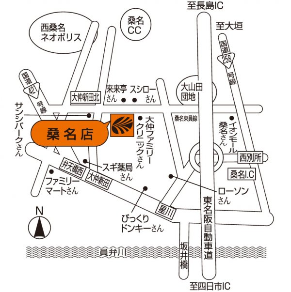 店舗略地図