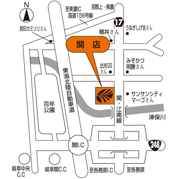 店舗略地図