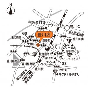店舗略地図