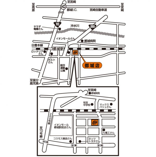 店舗略地図