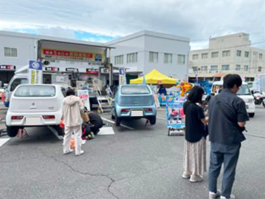 コドモバックス×交通安全イベント