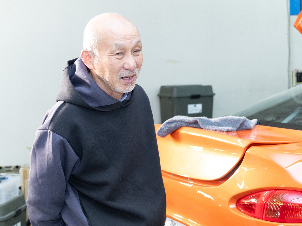 レストア作業を振り返る田沼良之氏