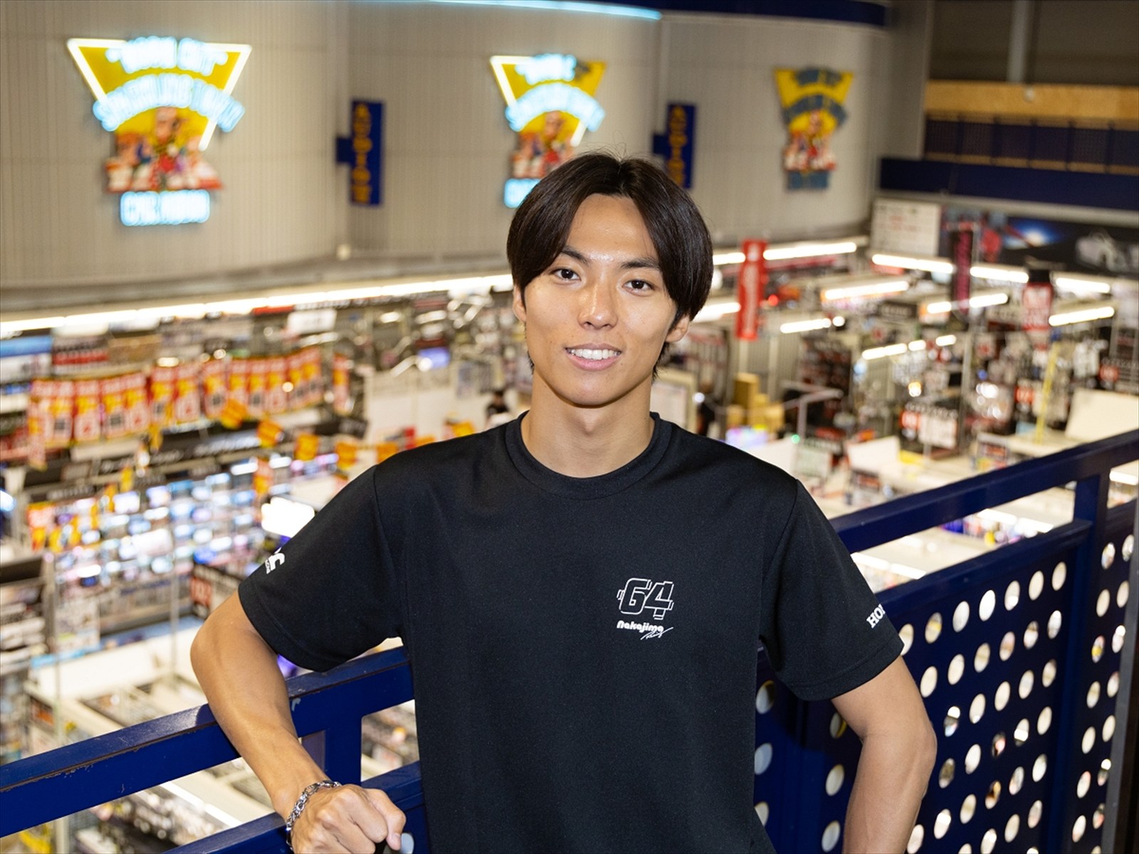 ▲大草りき（おおくさ・りき）選手。20265年シーズンは「Modulo Nakajima Racin