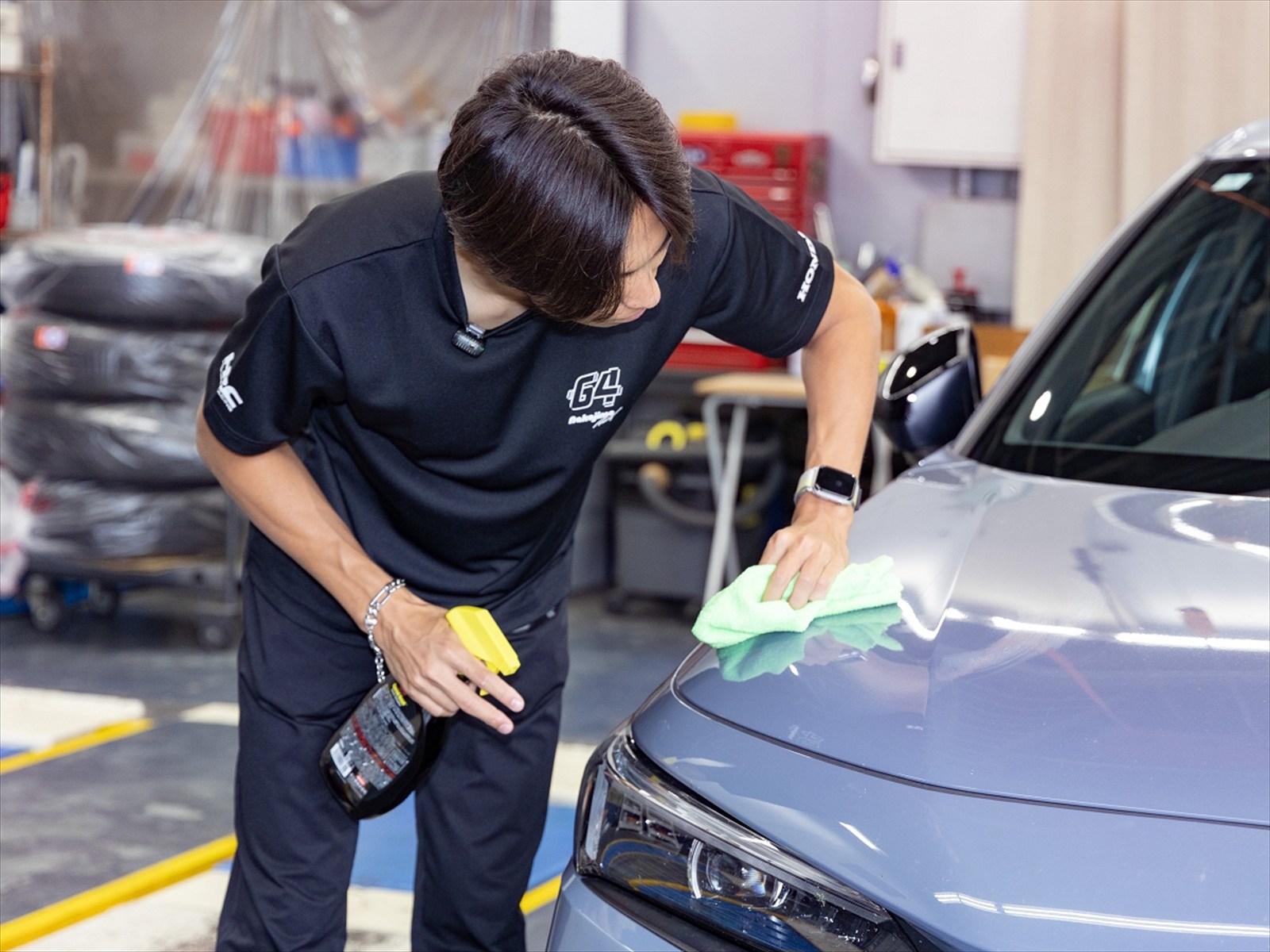 ▲購入したばかりの「スピードビード」をさっそくチェック！