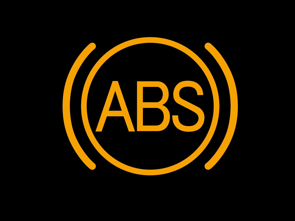 ▲ジムニー ABS警告灯（黄色）