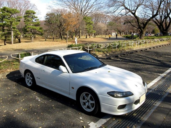 ▲仕上げる前の筆者の愛車、1999年式日産「S15シルビア」（筆者撮影）