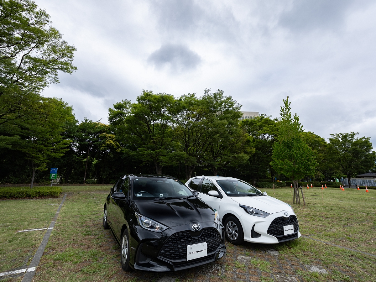 ▲晴天の日に計測を行いたかったが、生憎の曇り模様。とはいえ、気温およそ30℃で湿度も高く暑かった…