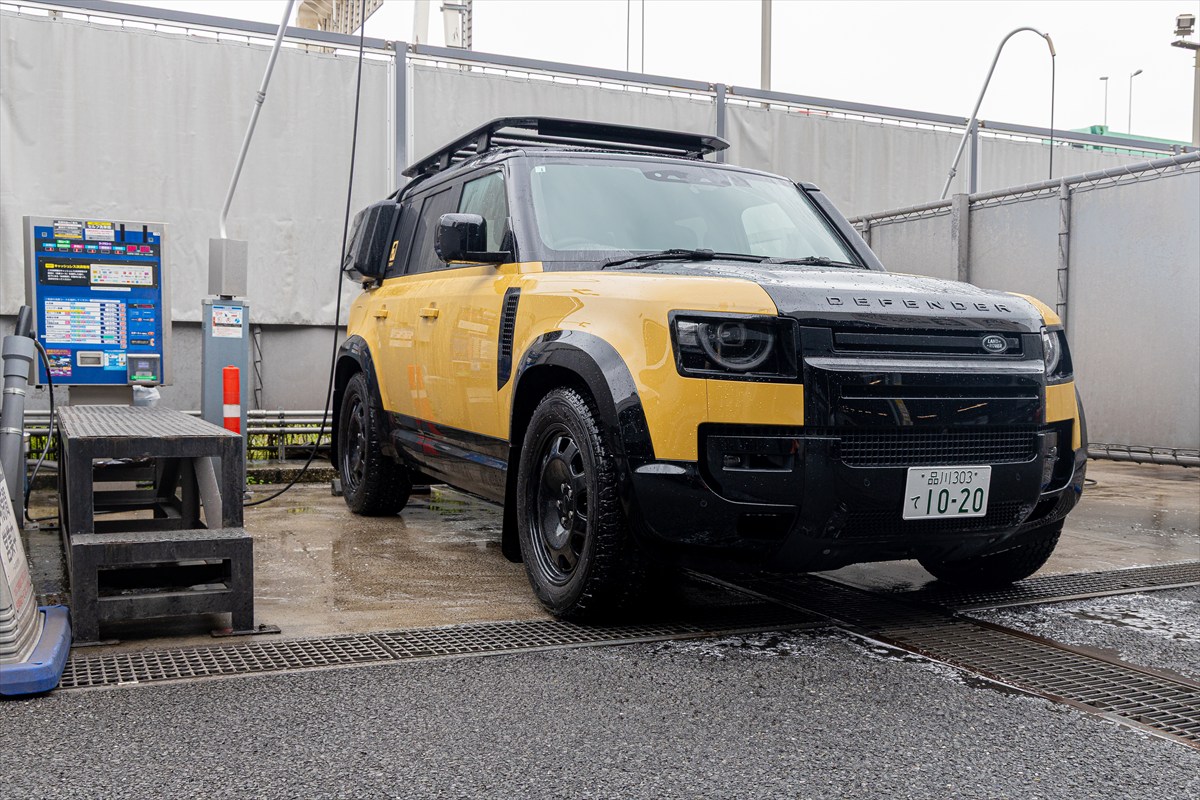 ▲筆者もよく広報車の洗車に利用している