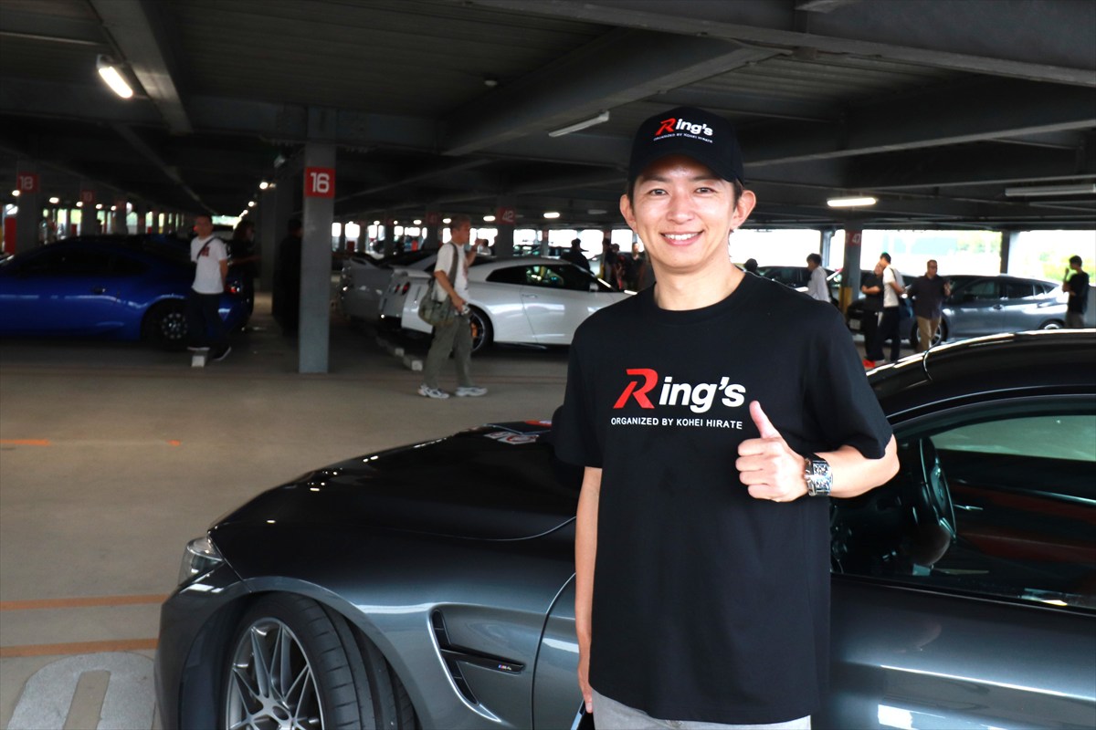 ▲平手選手は国内最高峰のレース「SUPER GT」にも参戦した経歴があり、2度のシリーズタイトルを獲
