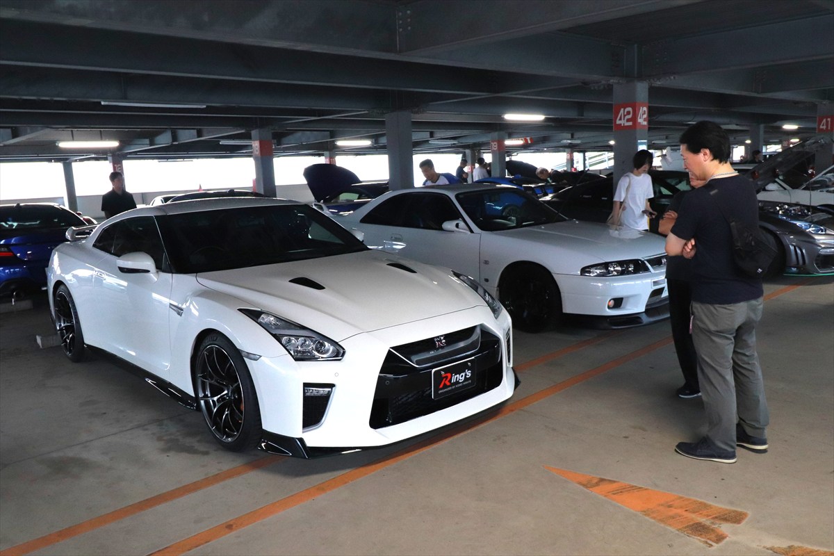 ▲SUPER GTでは最終的に日産チームに所属した平手選手。そのイメージからか、GT-Rの参加者も多