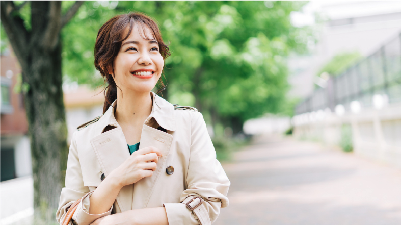 ちょっとしたお出かけも楽しめる