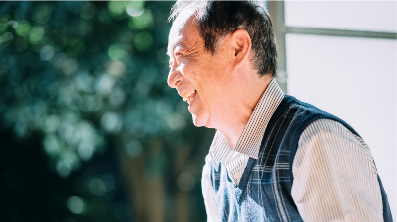 小さいので高齢の方も安心