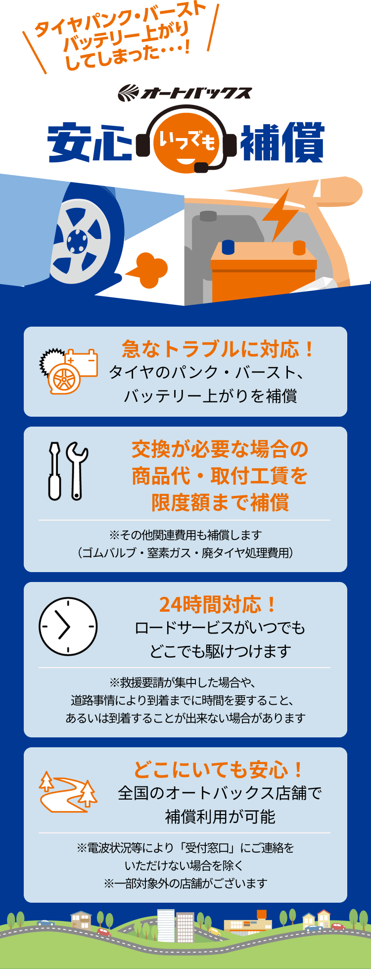 オートバックス安心いつでも補償