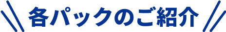 各パックの紹介