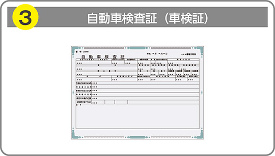 自動車検査証（車検証）