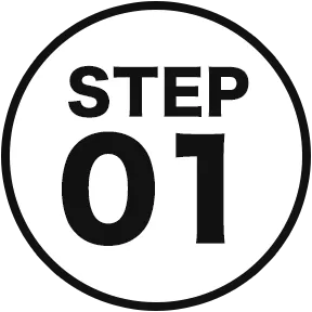 STEP 01