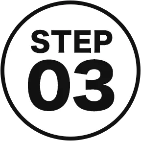 STEP 03