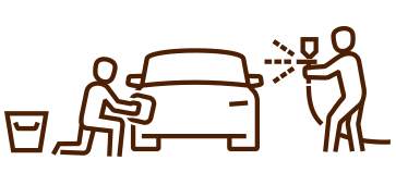 洗車イラスト
