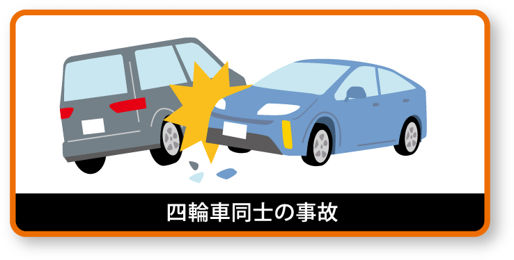 四輪車同士の事故