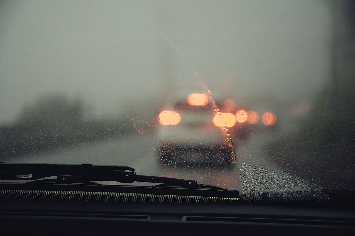 雨の日の運転