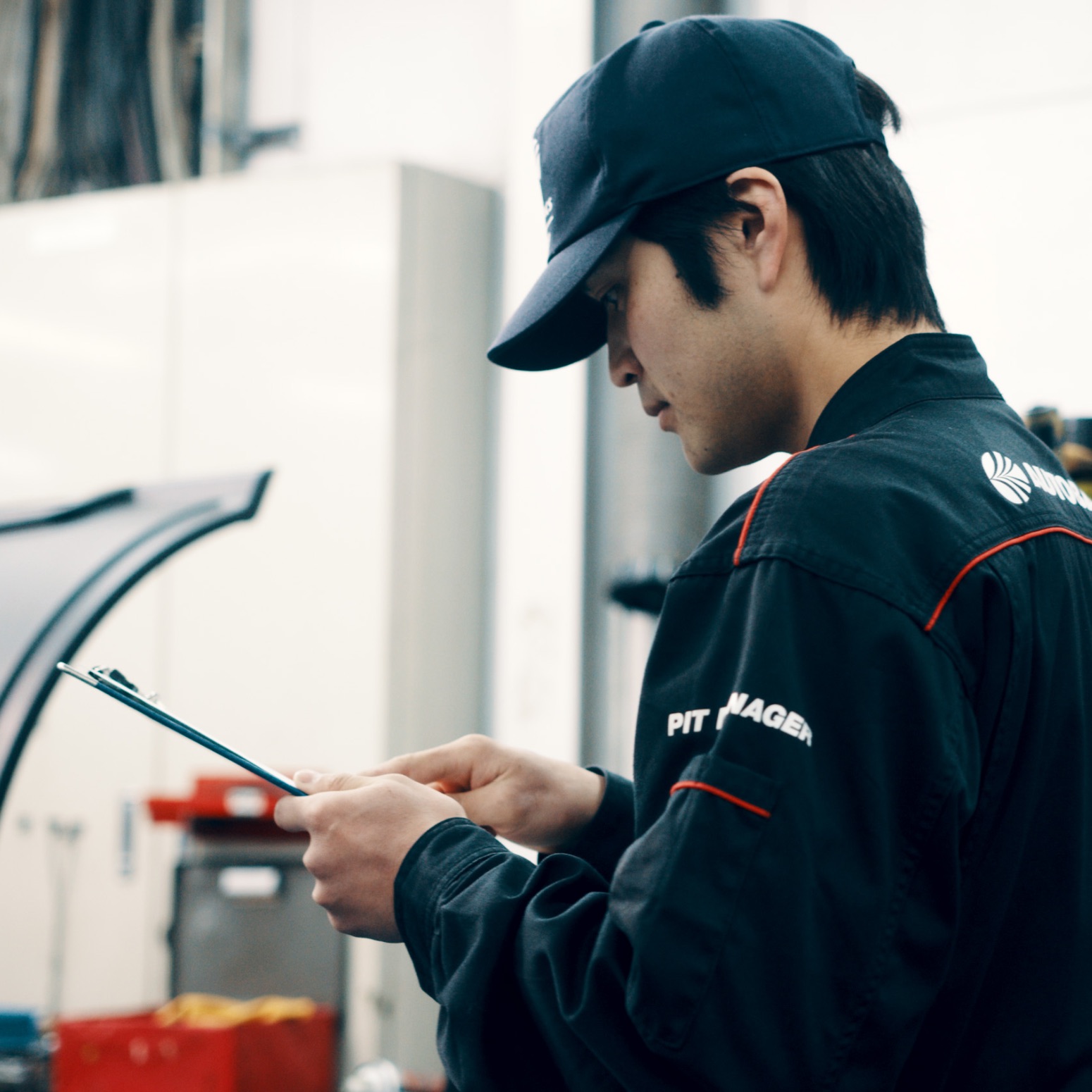 image 01 - お客様名・車両・商品・作業内容の確認
